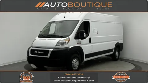 White 2021 Ram ProMaster Cargo Van 2500 159 WB for sale in Jacksonville, FL