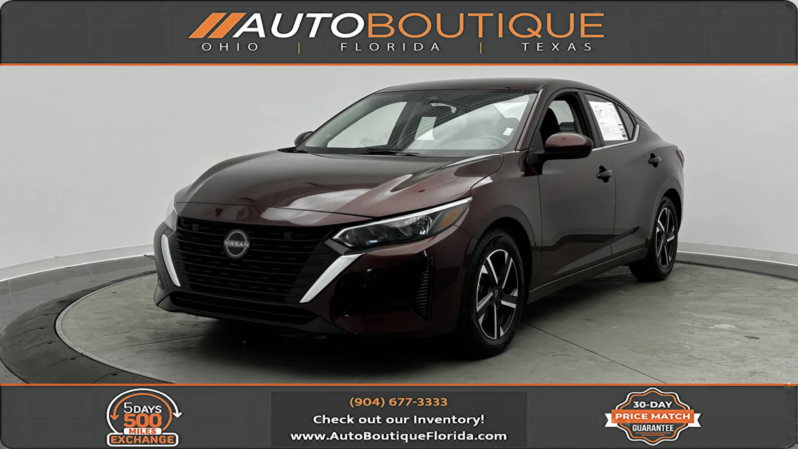 Red 2025 Nissan Sentra SV for sale in Jacksonville, FL