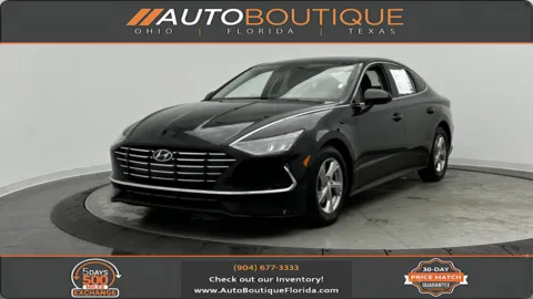 Black 2021 Hyundai Sonata SE for sale in Jacksonville, FL