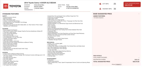 More photos of 2016 Toyota Camry XLE at Auto Boutique Florida, FL