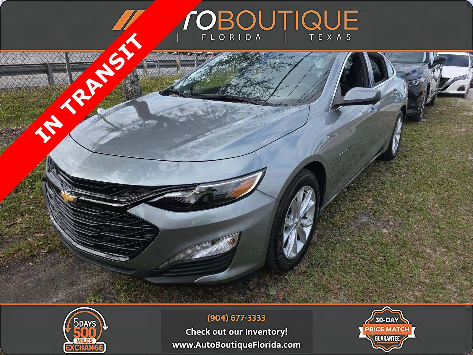 Gray 2024 Chevrolet Malibu LT for sale in Jacksonville, FL