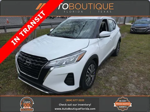 White 2024 Nissan Kicks SV for sale in Jacksonville, FL