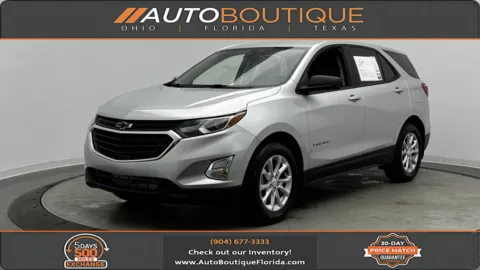 Silver 2021 Chevrolet Equinox LS for sale in Jacksonville, FL