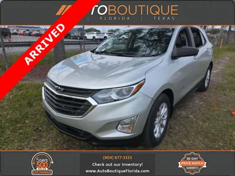 Silver 2021 Chevrolet Equinox LS for sale in Jacksonville, FL
