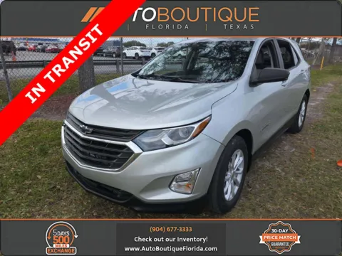 Silver 2021 Chevrolet Equinox LS for sale in Jacksonville, FL