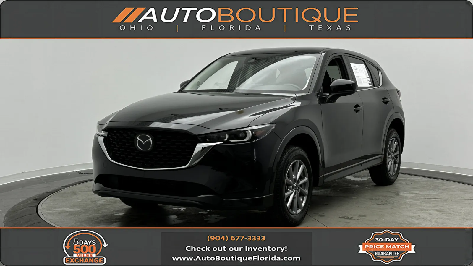 Black 2025 Mazda CX-5 2.5 S Select Package for sale in Jacksonville, FL