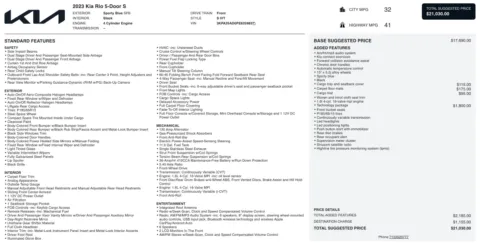 More photos of 2023 Kia Rio 5-Door S at Auto Boutique Florida, FL