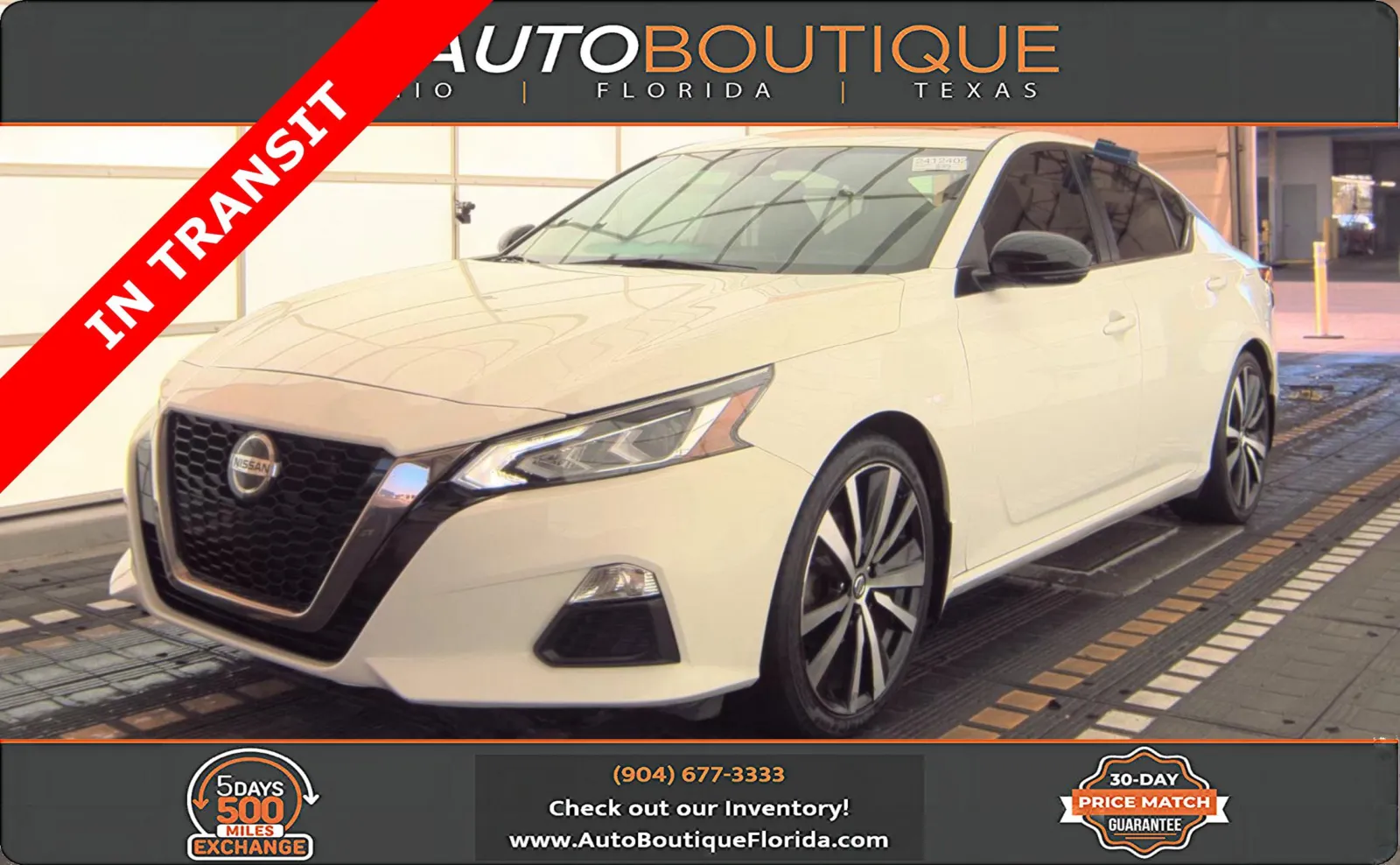 White 2020 Nissan Altima 2.5 SR for sale in Jacksonville, FL