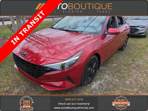 Red 2023 Hyundai Elantra SEL for sale in Jacksonville, FL