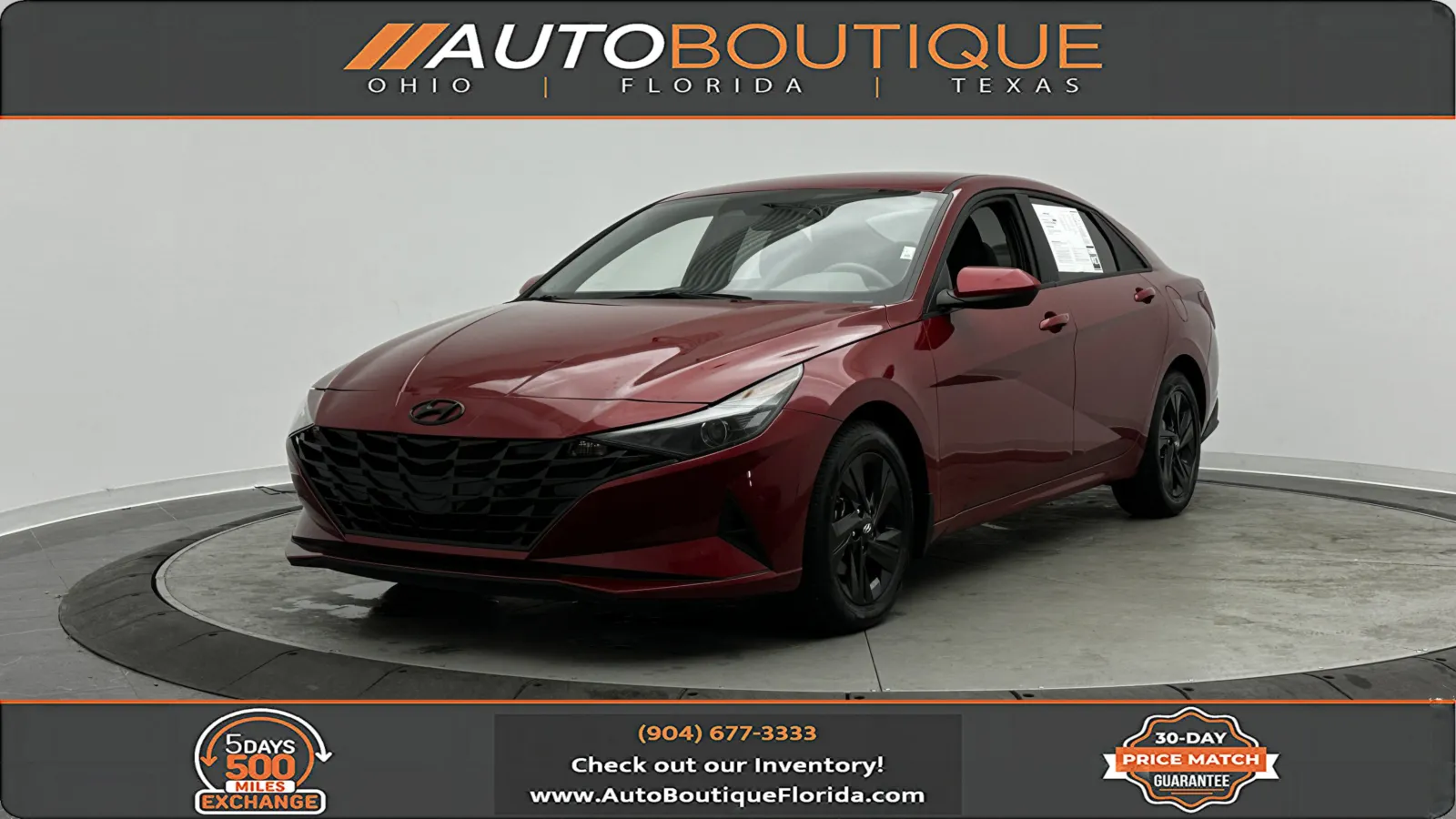 Red 2023 Hyundai Elantra SEL for sale in Jacksonville, FL