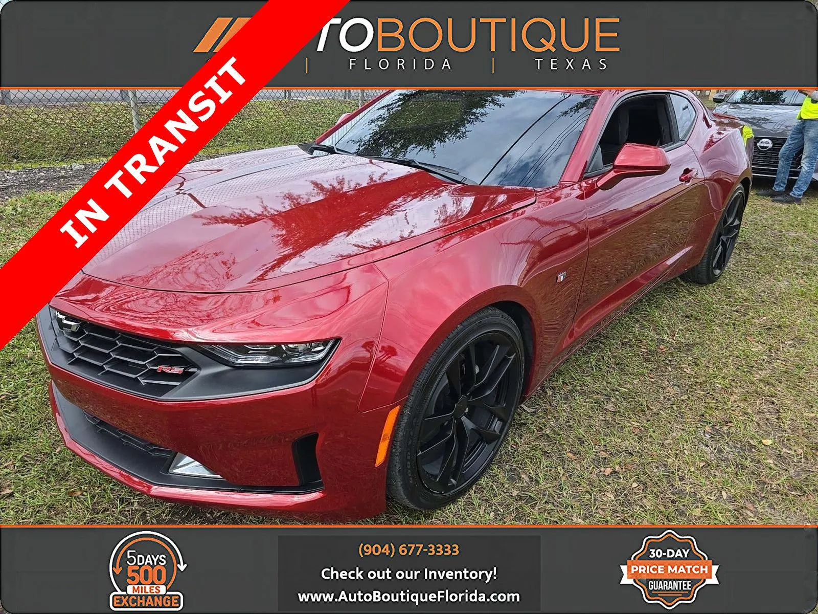 Red 2023 Chevrolet Camaro 1LT for sale in Jacksonville, FL