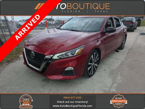 Red 2021 Nissan Altima 2.5 SR for sale in Jacksonville, FL