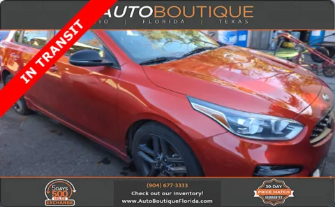 Orange 2021 Kia Forte GT-Line for sale in Jacksonville, FL