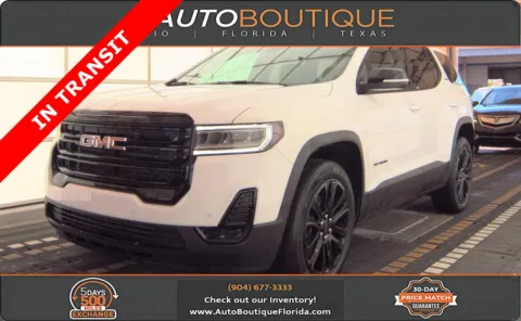 White 2023 GMC Acadia SLE for sale in Jacksonville, FL