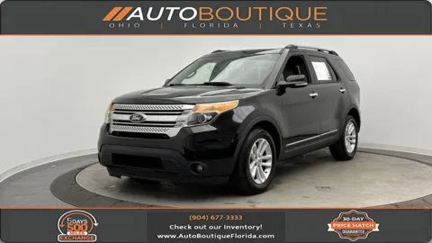 Black 2014 Ford Explorer XLT for sale in Jacksonville, FL