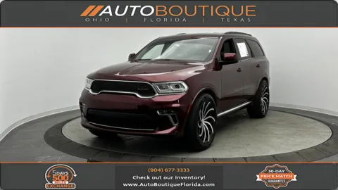 Red 2021 Dodge Durango SXT Plus for sale in Jacksonville, FL