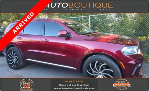Red 2021 Dodge Durango SXT Plus for sale in Jacksonville, FL