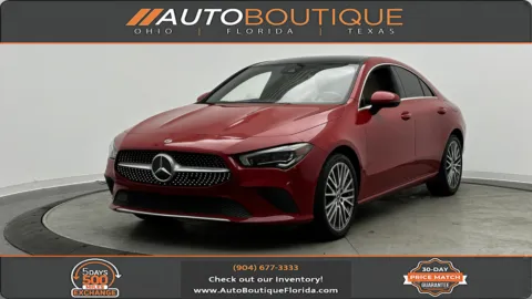 Red 2020 Mercedes-Benz CLA 250 for sale in Jacksonville, FL