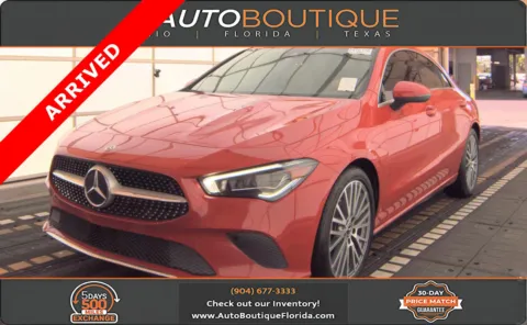 Red 2020 Mercedes-Benz CLA 250 for sale in Jacksonville, FL