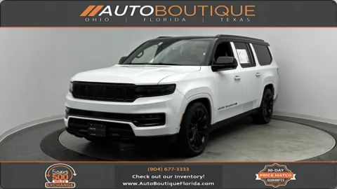 White 2024 Jeep Grand Wagoneer L Series II for sale in Jacksonville, FL