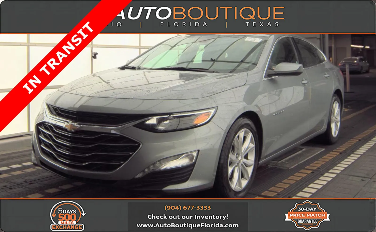 Gray 2023 Chevrolet Malibu LT for sale in Jacksonville, FL