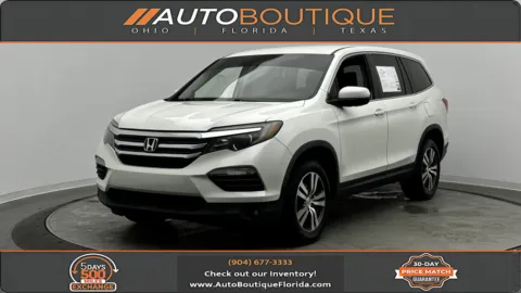 White 2017 Honda Pilot EX for sale in Jacksonville, FL