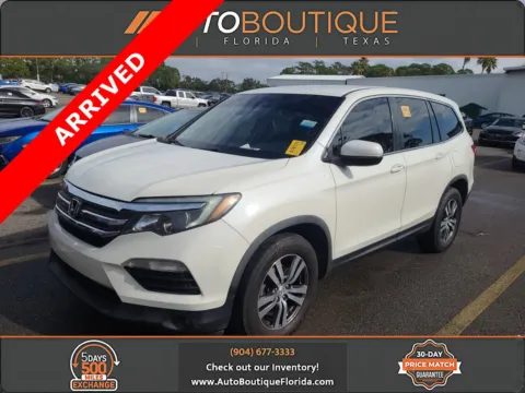 White 2017 Honda Pilot EX for sale in Jacksonville, FL
