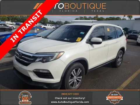 White 2017 Honda Pilot EX for sale in Jacksonville, FL