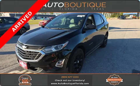 Black 2019 Chevrolet Equinox LS for sale in Jacksonville, FL