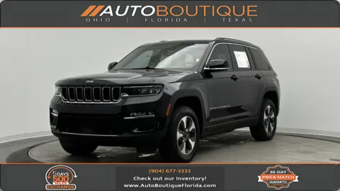 Blue 2022 Jeep Grand Cherokee 4xe for sale in Jacksonville, FL