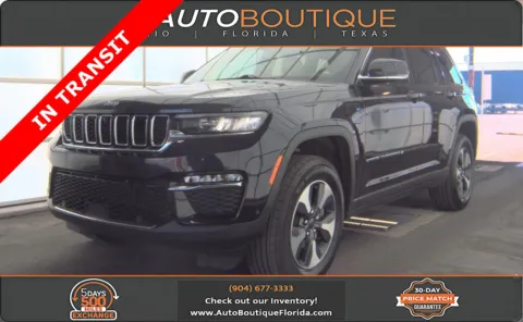 Blue 2022 Jeep Grand Cherokee 4xe for sale in Jacksonville, FL