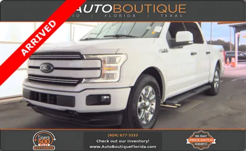White 2019 Ford F-150 LARIAT for sale in Jacksonville, FL