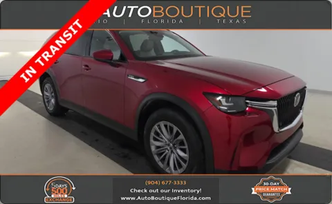 Red 2025 Mazda CX-90 PHEV Preferred Package for sale in Jacksonville, FL