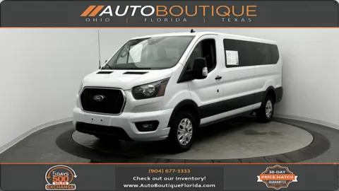 White 2023 Ford Transit Passenger Wagon XLT for sale in Jacksonville, FL