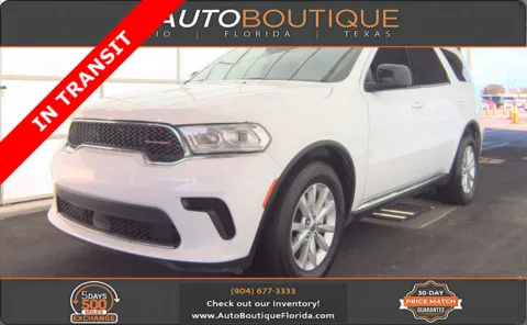 White 2023 Dodge Durango SXT Launch Edition for sale in Jacksonville, FL