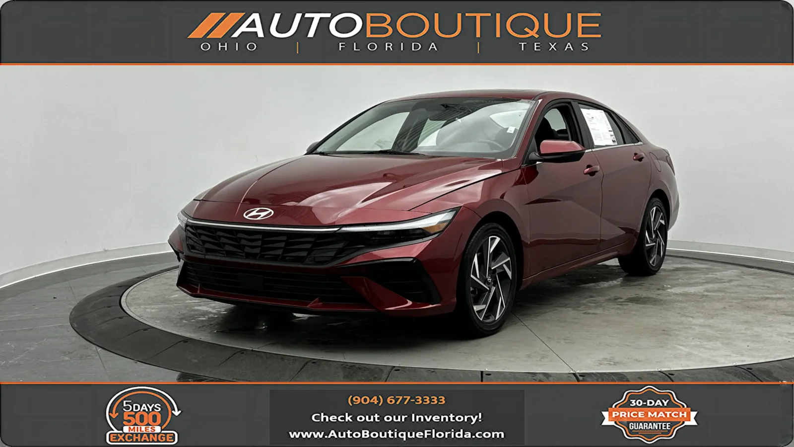 Red 2025 Hyundai Elantra Limited for sale in Jacksonville, FL