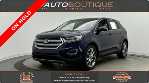Blue 2016 Ford Edge Titanium for sale in Jacksonville, FL