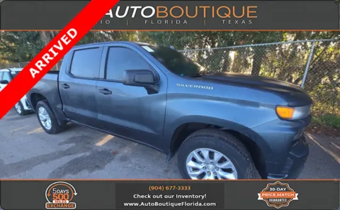 Gray 2020 Chevrolet Silverado 1500 Custom for sale in Jacksonville, FL