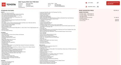 Photos of 2024 Toyota RAV4 XLE for sale in Jacksonville, FL at Auto Boutique Florida