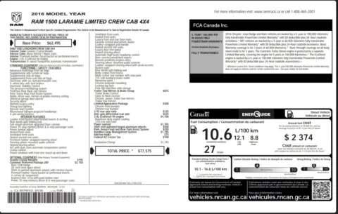 Photos of 2016 Ram 1500 Longhorn Limited for sale in Jacksonville, FL at Auto Boutique Florida