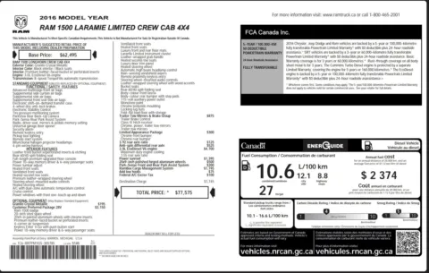 Photos of 2016 Ram 1500 Longhorn Limited for sale in Jacksonville, FL at Auto Boutique Florida