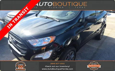 Black 2022 Ford EcoSport S for sale in Jacksonville, FL