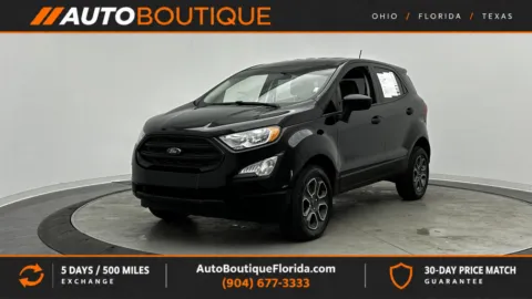Black 2022 Ford EcoSport S for sale in Jacksonville, FL