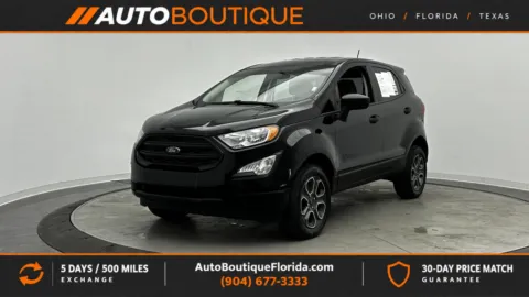 Black 2022 Ford EcoSport S for sale in Jacksonville, FL