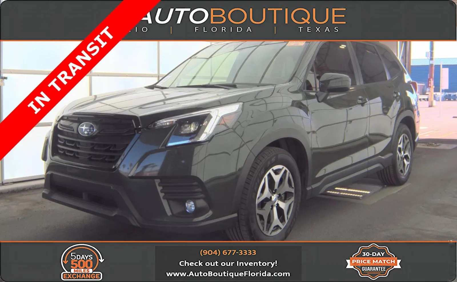 Green 2024 Subaru Forester Premium for sale in Jacksonville, FL