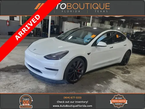 White 2020 Tesla Model 3 Performance for sale in Jacksonville, FL