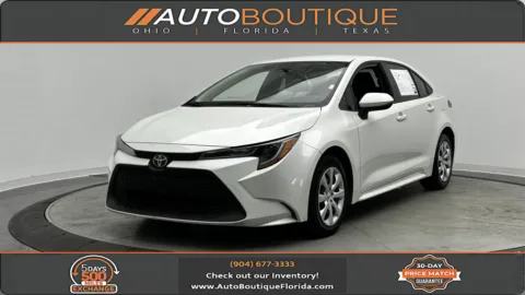 White 2021 Toyota Corolla LE for sale in Jacksonville, FL