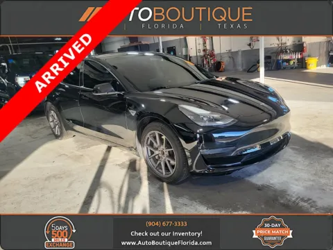 Black 2021 Tesla Model 3 Standard Range Plus for sale in Jacksonville, FL
