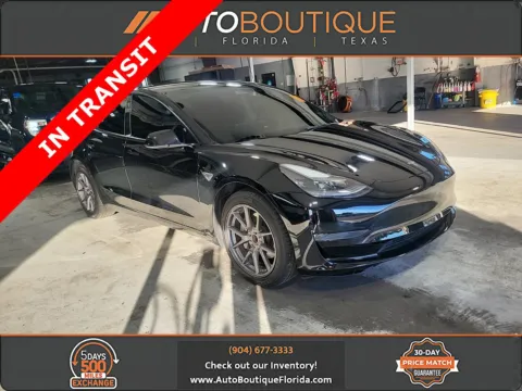 Black 2021 Tesla Model 3 Standard Range Plus for sale in Jacksonville, FL