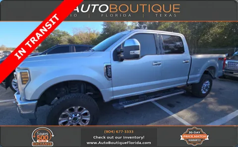 Silver 2019 Ford Super Duty F-250 SRW LARIAT for sale in Jacksonville, FL